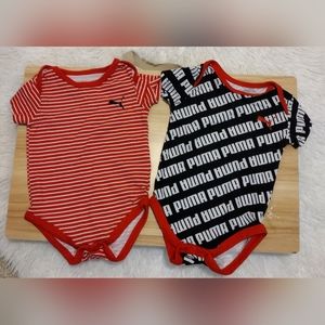PUMA Baby Onesie Set 0-3 Months
